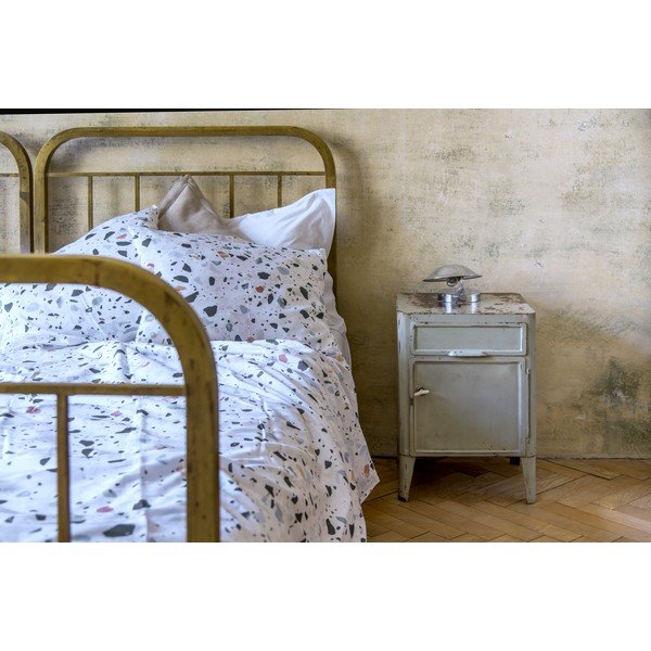 Спално бельо от памучен сатен , 135 x 200 cm Venetian Terrazzo - Butter Kings-image-2