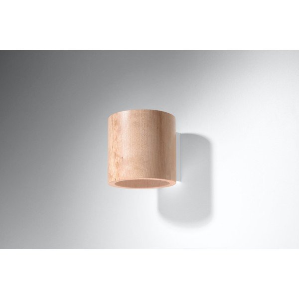 Дървена стенна лампа Roda - Sollux-image-3