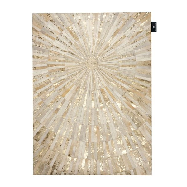 Kožený koberec Sunshine, 170x240 cm