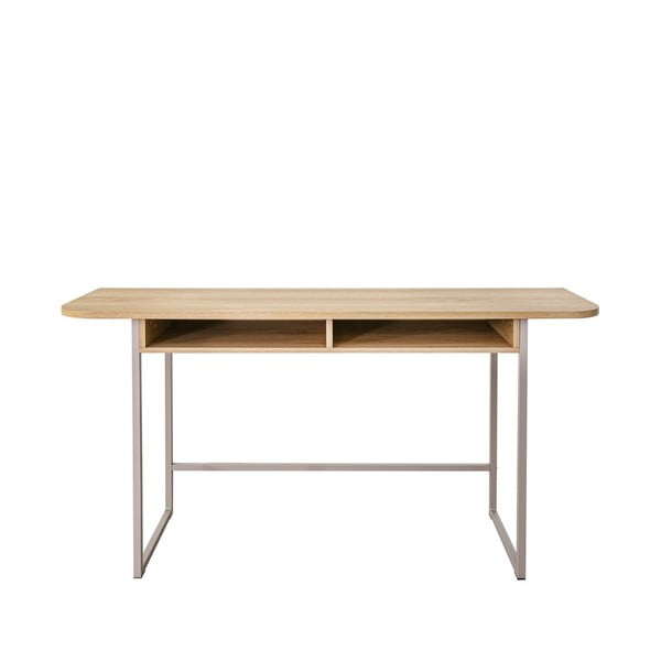 Конзолна маса от декор от дъб  в естествен цвят 40x140 cm Darlington – Actona