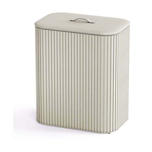 Бежов бамбуков кош за пране 2x45 l Tota Luxe – Joseph Joseph-image-3