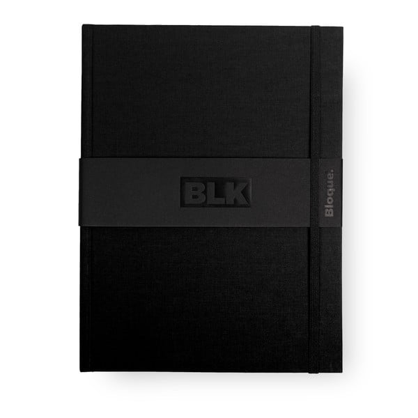 Черна тетрадка BLK - Bloque.