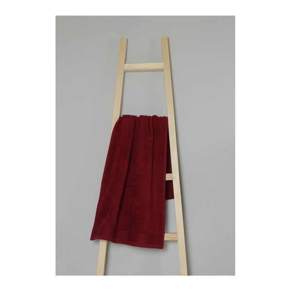 Червена памучна спа кърпа, 50 x 100 cm - My Home Plus