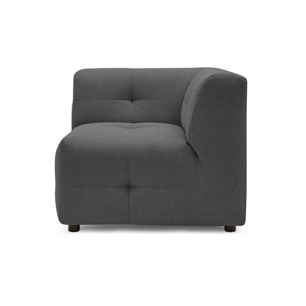 Тъмносив модул за диван Kleber - Bobochic Paris-image-1