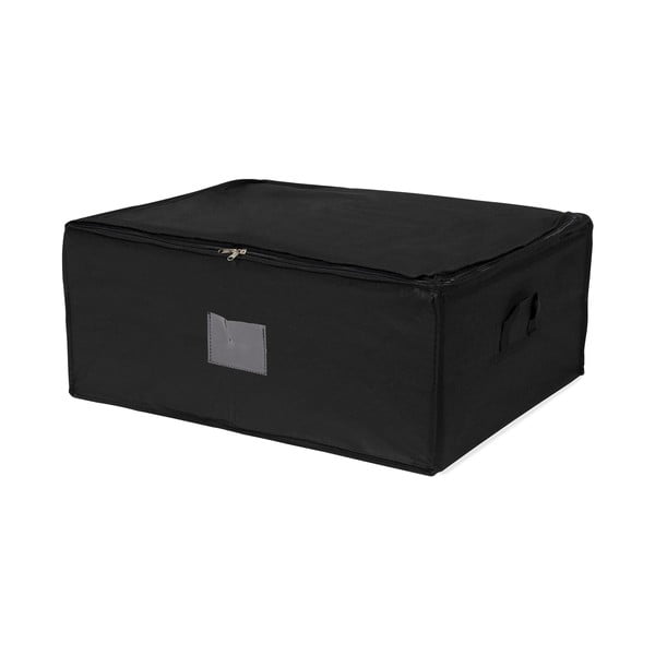 Черна кутия за съхранение с цип Compress Pack, 210 л - Compactor