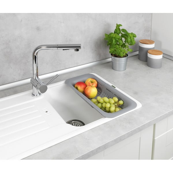 Пластмасов телескопичен отцедник за мивка Sieve – Wenko-image-2