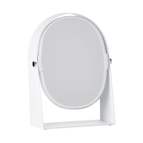 Бяло козметично огледало за маса Parro - Zone