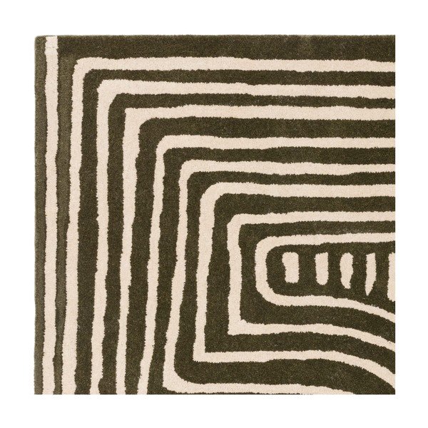 Зелен ръчно изработен вълнен килим 120x170 cm Reef – Asiatic Carpets-image-4