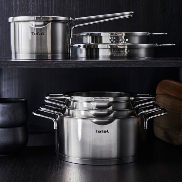 Комплект съдове 10 бр. от неръждаема стомана – Tefal-image-2