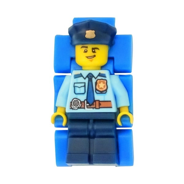 Детски часовник с фигурка на градски полицай - LEGO®-image-3
