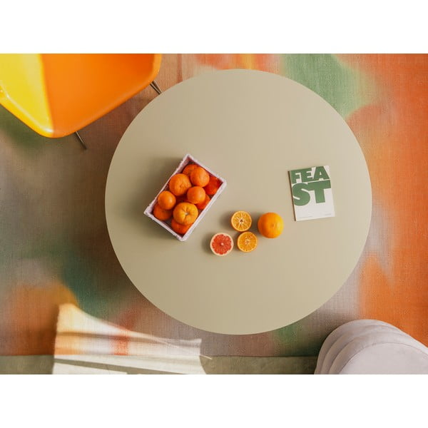 Бяла кръгла масичка за кафе ø 100 cm Pausa – Really Nice Things-image-3