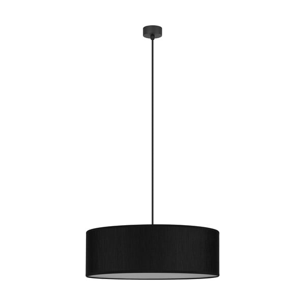 Черна висяща лампа XL, ⌀ 45 cm Doce - Sotto Luce
