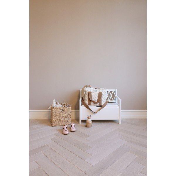 Бяла детска пейка Harlequin – Cam Cam Copenhagen-image-2