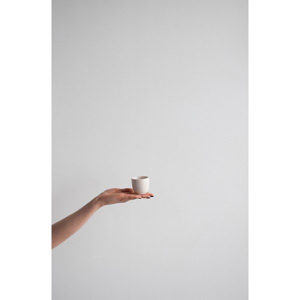 Светлорозова чаша от керамика 80 ml Dust - ÅOOMI-image-2