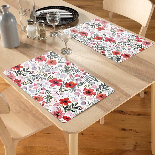 Пластмасова подложка за хранене 44x28,5 cm Jolie Fleur – douceur d'intérieur-image-1