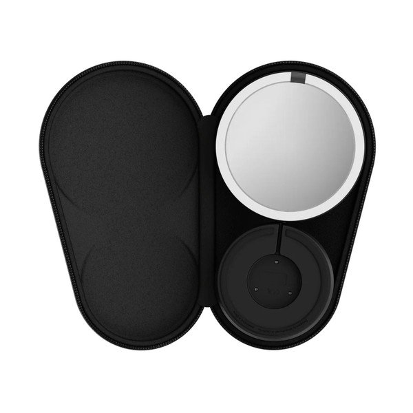 Козметично огледало със светлина/увеличително (увеличение 10x) ø 12 cm – simplehuman-image-4