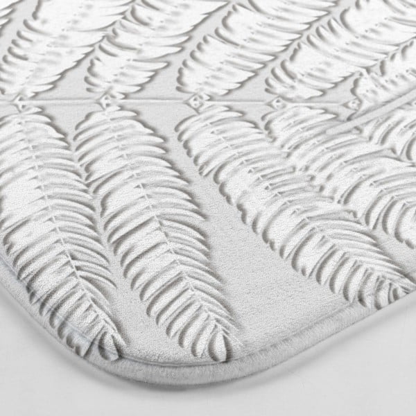 Светлосив килим за баня WC 45x45 cm Amber – douceur d'intérieur-image-2