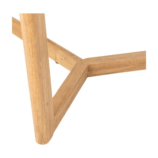 Трапезна маса от масивно каучуково дърво 100x200 cm Serrone – Bloomingville-image-4