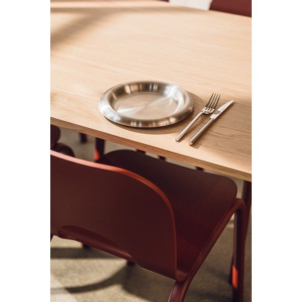 Чинии в комплект 2 бр. от неръждаема стомана в сребрист цвят ø 28 cm Roto – noo.ma-image-1