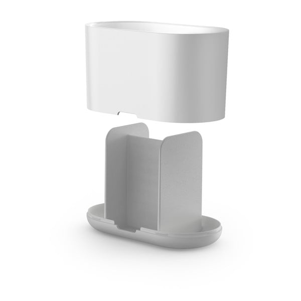 Бяла пластмасова чаша за четки за зъби Duo – Joseph Joseph-image-2