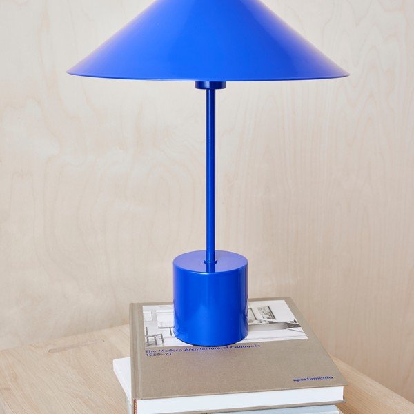 Синя метална настолна лампа (височина 50 cm) Kasa – OYOY Living Design-image-1