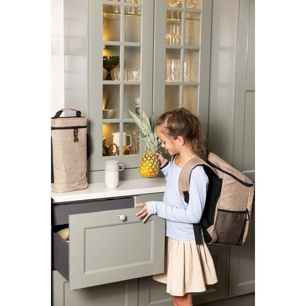 Бежова охлаждаща чанта 9 l City – Sagaform-image-2