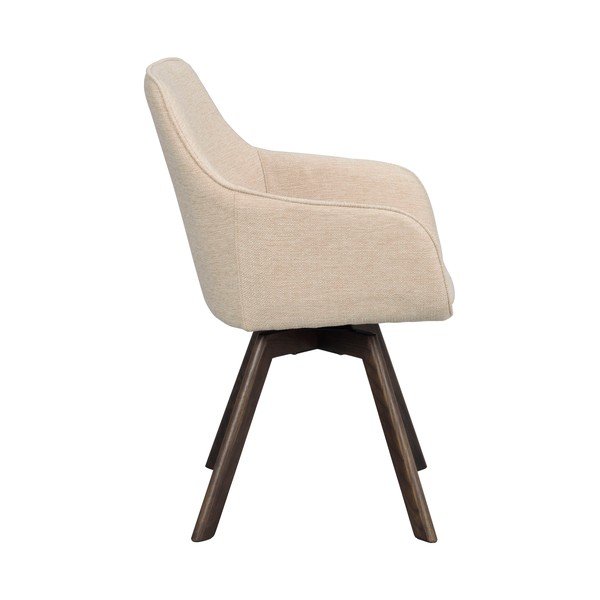 Бежови тапицирани трапезни столове в комплект 2 бр. Alison – Rowico-image-2