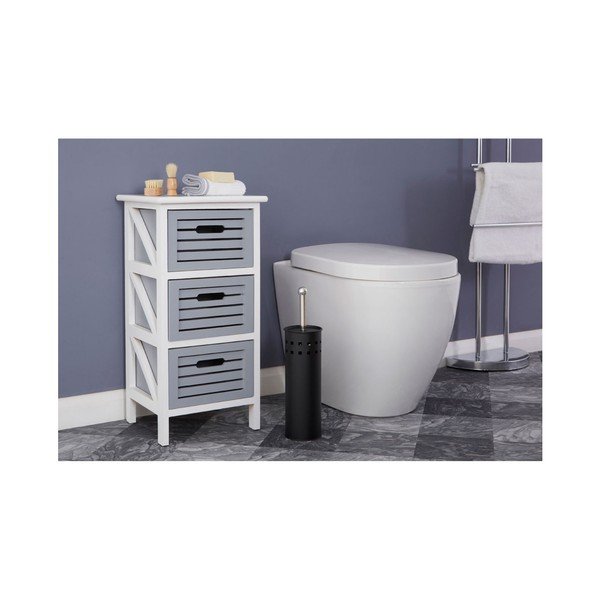 Матово черно метална четка за тоалетна Indy – Premier Housewares-image-2