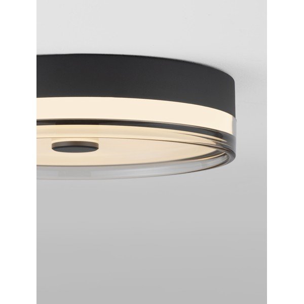 Матово черно стоманено LED затъмняващо се осветително тяло за таван Helios – Nova Luce-image-4