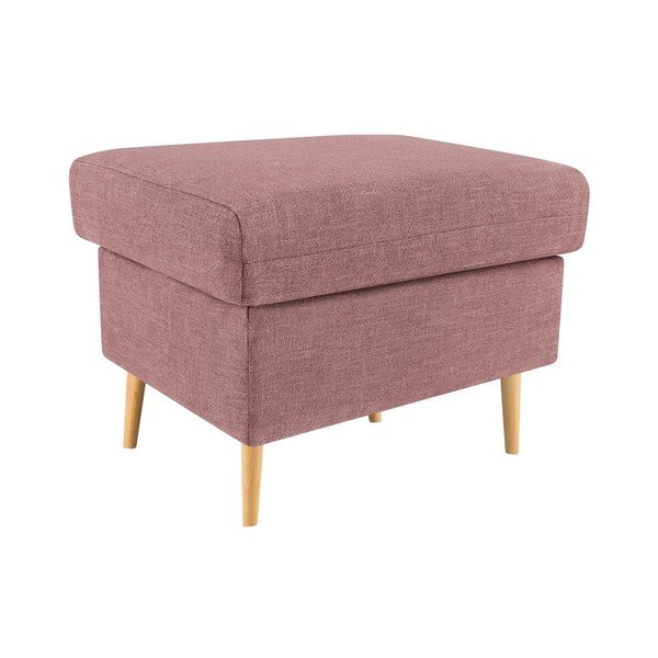 Růžová podnožka Mazzini Sofas Iris-image-4