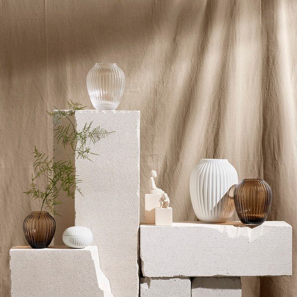 Бял порцеланов буркан Hammershoi, ⌀ 11,5 cm Hammershøi - Kähler Design-image-3