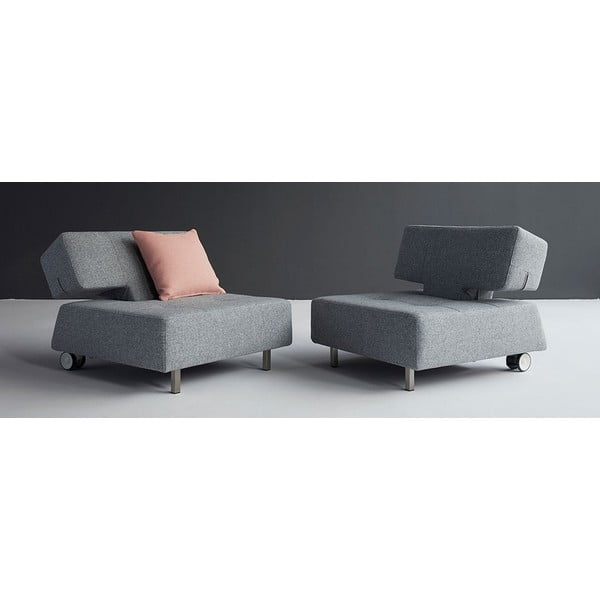 Гранитено-сив диван стол Long Horn Twist  - Innovation-image-1