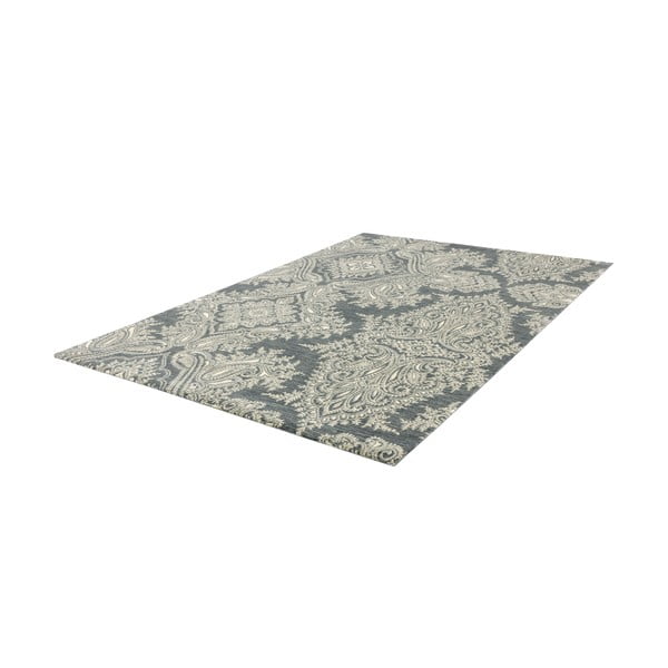 Сив вълнен килим 200x300 cm Jolene graphite – Agnella-image-4