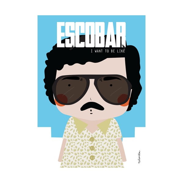 Plakát NiñaSilla Escobar, 21 x 42 cm