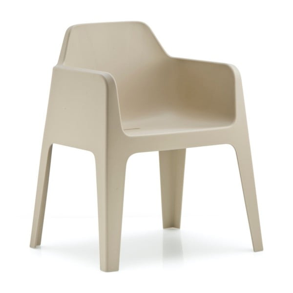 Béžová židle Pedrali Plus