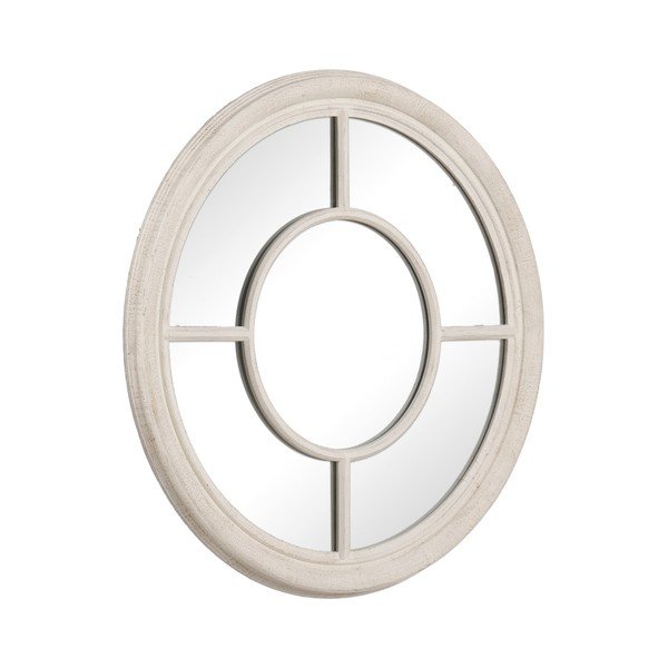 Стенно огледало масивно дърво ø 79 cm Paula – Ixia-image-2