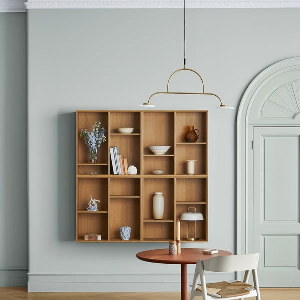 Висяща библиотека от декор от дъб  в естествен цвят 70x70 cm Mistral – Hammel Furniture-image-2