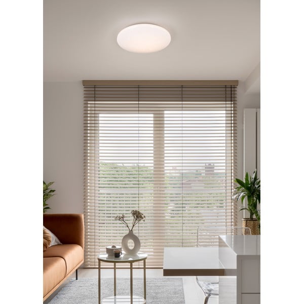 Бяло LED осветително тяло за таван ø 37 cm Pollux – Reality-image-1