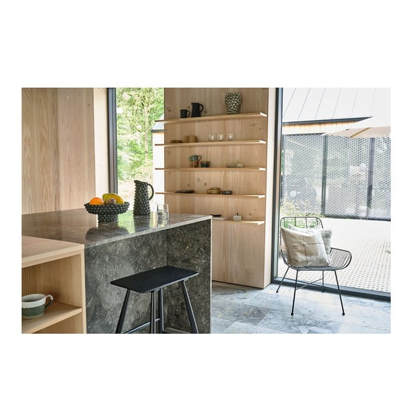 Черна табуретка Bast - Villa Collection-image-4