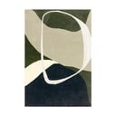 Зелен ръчно изработен вълнен килим 200x300 cm Matrix – Asiatic Carpets