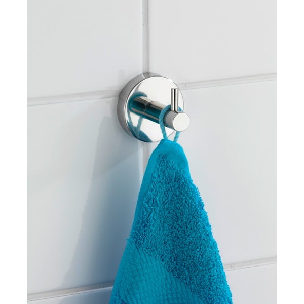 Стенна кука от неръждаема стомана лъскаво сребро Bosio – Wenko-image-3