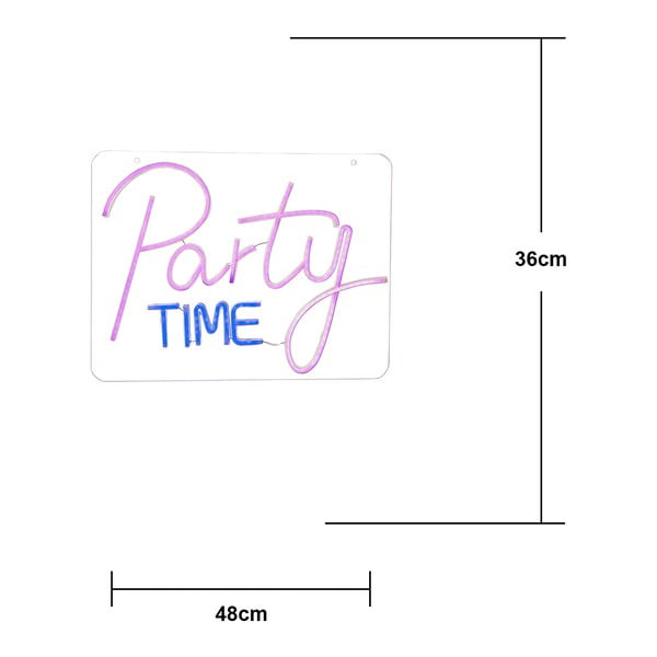 Розова LED неонова светлинна декорация 5 W Plexy – Star Trading-image-3