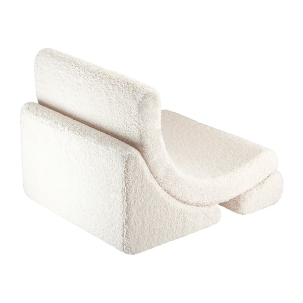 Кремав детски стол от букле Moon – Wigiwama-image-2