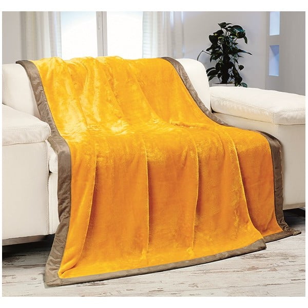 Deka Cuddly Yellow, 180x220 cm-image-2