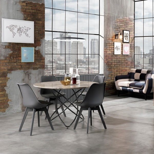 Кръгло осветително тяло за окачване, ⌀ 60 cm Ring - Tomasucci-image-1