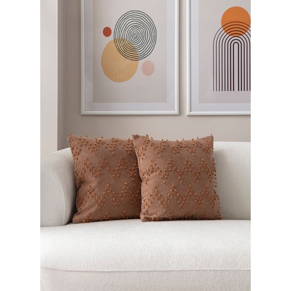 Калъфки за възглавници в комплект от 2 бр. 43x43 cm Tuffet – Mioli Decor-image-3