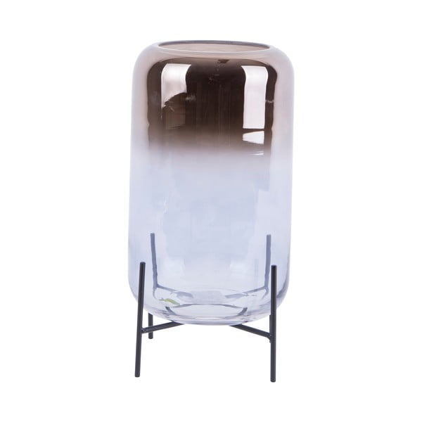 Стъклена ваза Сребро , височина 29 cm Fade - PT LIVING