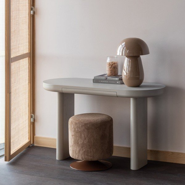 Бежова конзолна маса 50x120 cm Mael – WOOOD-image-4