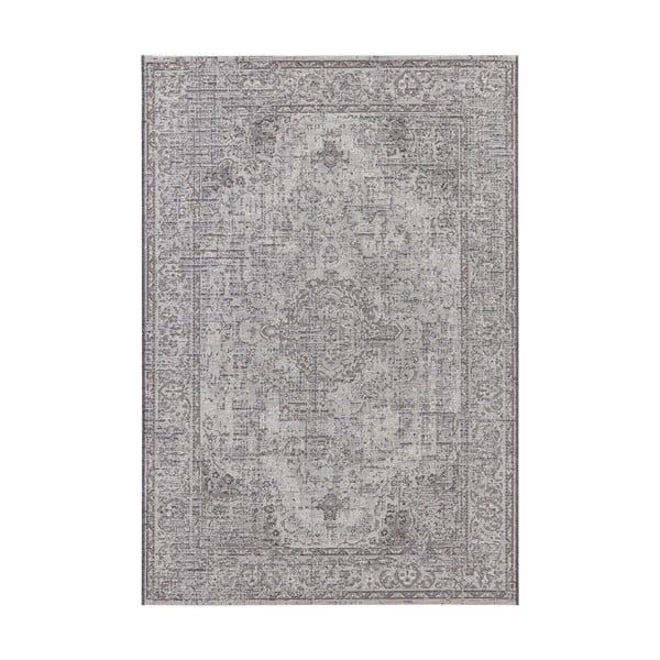Сив килим за открито Curious Cenon, 77 x 150 cm - Elle Decoration