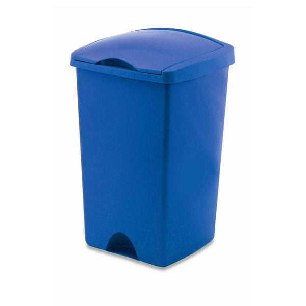Синя кофа за боклук с капак Повдигане, 50 л - Addis